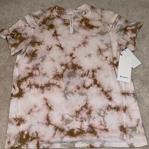 NWT Lululemon LA All yours cut-out short sleeve tee shirt size 8